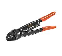 Heschen HS-16 Ratchet Crimper 1.5-16mm² 15-5 AWG Non-Insulated | point type indent wire plier, bare cable lug connector,Terminal Crimping Tool, long handle, labor saving