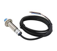 Heschen M12 Capacitive Proximity Sensor Switch Non-Shield Type LJC12A3-5-Z/AX Detector 1-5mm 10-30VDC 200mA NPN Normally Closed(NC) 3 Wires