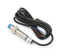 Heschen M12 Capacitive Proximity Sensor Switch Non-Shield Type LJC12A3-5-Z/BY Detector 1-5mm 10-30VDC 200mA PNP Normally Open(NO) 3 Wires