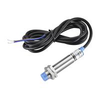 Heschen M12 Inductive Proximity Sensor Switch Non-shield Type LJ12A3-4-J/DZ Detector 4mm 90-250 VAC 400mA Normally Close(NC) 2 Wire