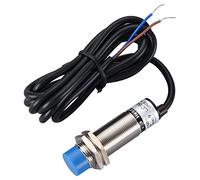 Heschen M18 Capacitive Proximity Sensor Switch Non-Shield Type LJC18A3-B-J/DZ Detector 1-10mm 90-250VAC 400mA Normally Closed(NC) 2 Wire