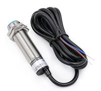 Heschen M18 Capacitive Proximity Sensor Switch Shield Type LJC18A3-5-Z/CX Detector 1-5mm 10-30VDC 200mA NPN NO+NC 4 Wire