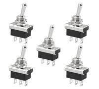 Heschen Metal Toggle switch Flick Flip, KN3D-102, 12V 25A, ON/ON, 2 Positon, 3 Pin, For Car Dash Light (5)