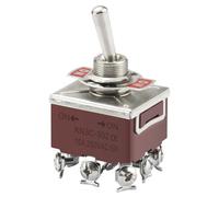 Heschen metal toggle switch,KN3C-302 3PDT maintained ON/ON 2 position 15A 250VAC 10A 380VAC CE