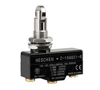 Heschen Micro switch Z-15GQ21-B panel mount cross roller plunger medium OP 3 Screw Terminal 15A Rated Current
