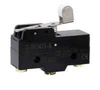 Heschen Micro Switch, Z-15GW22-B, Short Hinge Roller Lever, 3 Screw Terminal, 15A Rated Current