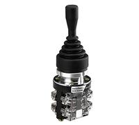 Heschen Monolever Joystick Switch, HKA1-41Z04, 4 Position, Momentary Type, 4NO, AC380V 15Amp