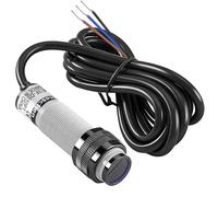 Heschen Photoelectric Sensor E3F-DS10P1 M18 10cm DC 10-30V PNP NO 3-Wire