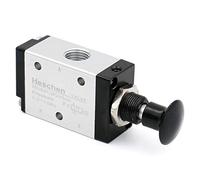 Heschen Pneumatic hand draw valve 3R210-08 3 way 2 position PT1/4 Normally Closed