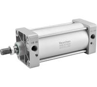 Heschen Pneumatic Standard Air Cylinder, SC 100-150, PT1/2'' Port, 100mm Bore, 150mm Stroke, Double Acting (150mm stroke)
