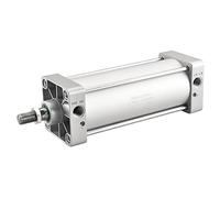 Heschen Pneumatic Standard Cylinder, SC 100-200, PT1/2'' Port, 100mm Bore, 200mm Stroke, Double Acting