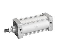 Heschen Pneumatic Standard Cylinder, SC 125-200, PT1/2 Port, 125mm Bore, 200mm Stroke, Double Acting