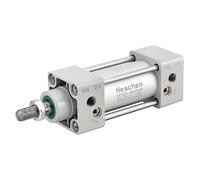 Heschen Pneumatic Standard Cylinder, SC 32-25, PT1/8'' Port, 32mm Bore, 25mm Stroke, Single Rod Double Action