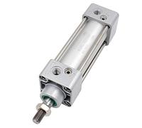 Heschen Pneumatic Standard Cylinder, SC 32-50, PT1/8'' Port, 32mm Bore, 50mm Stroke, Single Rod Double Action