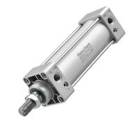 Heschen Pneumatic Standard Cylinder, SC 50-100, PT1/4'' Port, 50mm Bore, 100mm Stroke, Double Acting