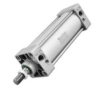 Heschen Pneumatic Standard Cylinder, SC 63-125, PT3/8 Port, 63mm Bore, 125mm Stroke, Double Acting