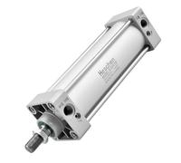 Heschen Pneumatic Standard Cylinder, SC 63-150, PT3/8'' Port, 63mm Bore, 150mm Stroke, Double Acting