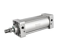 Heschen Pneumatic Standard Cylinder, SC 80-150, PT3/8'' Port, 80mm Bore, 150mm Stroke, Double Acting (Stroke 150mm)