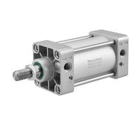 Heschen Pneumatic Standard Cylinder, SC 80-75, PT3/8'' Port, 80mm Bore, 75mm Stroke, Double Acting (Stroke 75mm)