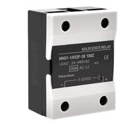Heschen Single Phase Solid State Relay, NNG1-1/032F-38 100A, SSR-DA, Input 3-32 VDC Output 24-440 VAC, For Industrial Automation Process