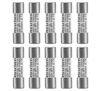 Heschen Solar DC1000V PV Fuse, Photovoltaic Fuses, gPV Type Fuse Link, HSPV-30, 10 * 38mm, 32A 1000VDC, I1 33kA, for Solar PV System Protection, 10PCS