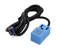 Heschen Square Inductive Proximity Sensor Switch Non-Shield Type SN04-N2 Detector Distance 5mm 10-30VDC 200mA NPN Normally Closed(NC) 3 Wire
