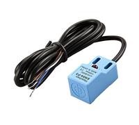 Heschen Square Inductive Proximity Sensor Switch, Non-Shield Type, SN04-P3, Detector Distance 5mm, 10-30VDC 200mA, PNP NO+NC, 4 Wire