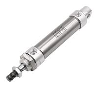 Heschen Stainless Steel Mini Pneumatic Air Cylinder MA 25×50 Bore 25mm Stroke 50mm Single Rod Double Acting