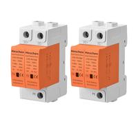 Heschen Surge Protective Device for PV, LYD1-PV1000, 2P 1000VDC 20KA, Fire-Proof, 35mm DIN Rail Mounting (2)
