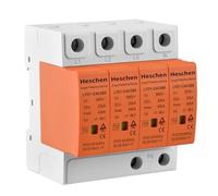 Heschen Surge Protective Device, LYD1-C40/385, 4P 385V 20KA, Fire-Proof, Low-Voltage Arrester, 35mm DIN Rail Mounting (No Remote Terminal)