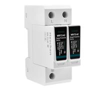 Heschen Surge Protective Device SPD, WR-T2-AC, 2P 275V 20kA, T2 Type, Fire-Proof, Low-Voltage Arrester Device, 35mm DIN Rail Mounting, TUV CB Listed