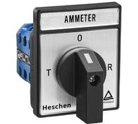 Heschen Universal Rotary Cam Selector Changeover Switch SZW26-20/LH3.3 660V 20A 4 Position 3 Phase 12 Terminals,TUV