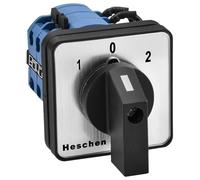 Heschen Universal Rotary Cam Selector Changeover Switch, SZW26-20/ZC.VV.3, 660V 20A, ON-OFF-ON 3 Position, 3 Phase, 12 Terminals, TUV