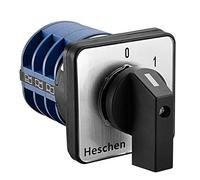 Heschen Universal Rotary Cam Selector Changeover Switch, SZW26-32/0-3.3, 660V 32A, 4 Position, 3 Phase, 12 Terminals, CE