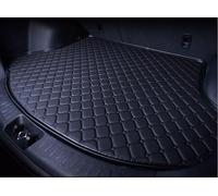 HESHS Boot Mat for Dacia Sandero Stepway 3rd Gen 2nd Gen 2012-2025,Leather Boot Liner,Car Protection Interior High Side,Black-A