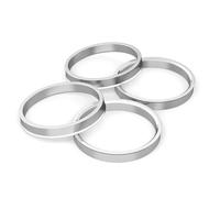 HESHUWEN Hub Centric Rings Say Goodbye To Wheel Wobbling Aluminum Hub Centric Rings 4pcs 64 1mm Car To 73 Bore Never Break Perfect Centering