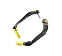 HESHUYAN Brake Lever Guard Motorcycle Handguards Hand Guard Modified Parts for 7/8 Inch Handlebar Universal Motorbike Brake Clutch(Gold)