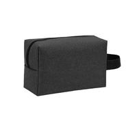 HESHUYAN Makeup Bag Toiletry Bag Shaving Bag Toiletry Travel Bag Cosmetic Bag For Men Portable Storage Bags For Women Makeup Pouch Organizer Make Up Bag(Style 2-Black)