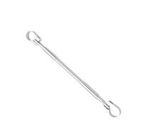 HESHUYAN Motorcycle Balance Bar Motorcycle CNC Aluminum Handle Bar Cross Steering Strength Lever Balance 7/8" 22mm Universal(Silver)