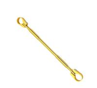 HESHUYAN Motorcycle Balance Bar Motorcycle CNC Aluminum Handle Bar Cross Steering Strength Lever Balance 7/8" 22mm Handlebar Universal(Gold)