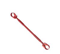 HESHUYAN Motorcycle Balance Bar Motorcycle CNC Aluminum Handle Bar Cross Steering Strength Lever Balance 7/8" 22mm Universal(Red)
