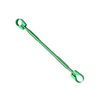 HESHUYAN Motorcycle Balance Bar Motorcycle CNC Aluminum Handle Bar Cross Steering Strength Lever Balance 7/8" 22mm Handlebar Universal(Green)