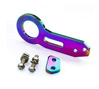 HESHUYAN Towing Eye Set Universal Aluminum Alloy Racing Rear Tow Hook(A)