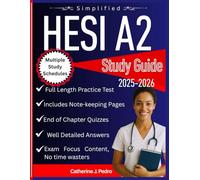 HESI Study Guide 2025-2026: Comprehensive Exam Review With Detailed Answers, Full Length Test And Complete Nursing Guide