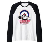 Hesketh Racing British World Champion Team Classic Vintage Raglan Baseball Tee