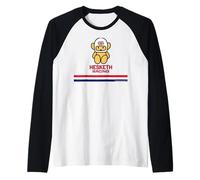 Hesketh Racing Logo World Champion Team Stripes Mascot Retro Raglan Baseball Tee