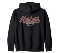 Hesketh Racing UK World Champion Team College Logo Vintage Zip Hoodie