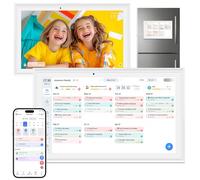 Hesmor Magnetic Digital Calendar, 15.6" Touch Screen Electronic Calendar for Fridge - Wall/Desk Mountable | Family Chore Chart, Cloud Photo Frame & Art Gallery, Sync with Google/iCloud