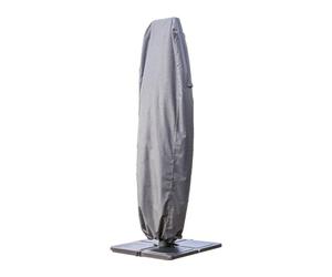 Hespéride - Hambo Protective Cover for Offset Parasol - Grey - H 210 cm - Water-repellent, Anti-UV, With Ventilation - For Garden Furniture