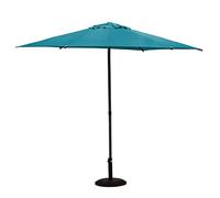 Hespéride Soya Round Straight Parasol Duck Egg Blue, Duck Blue, L, Design